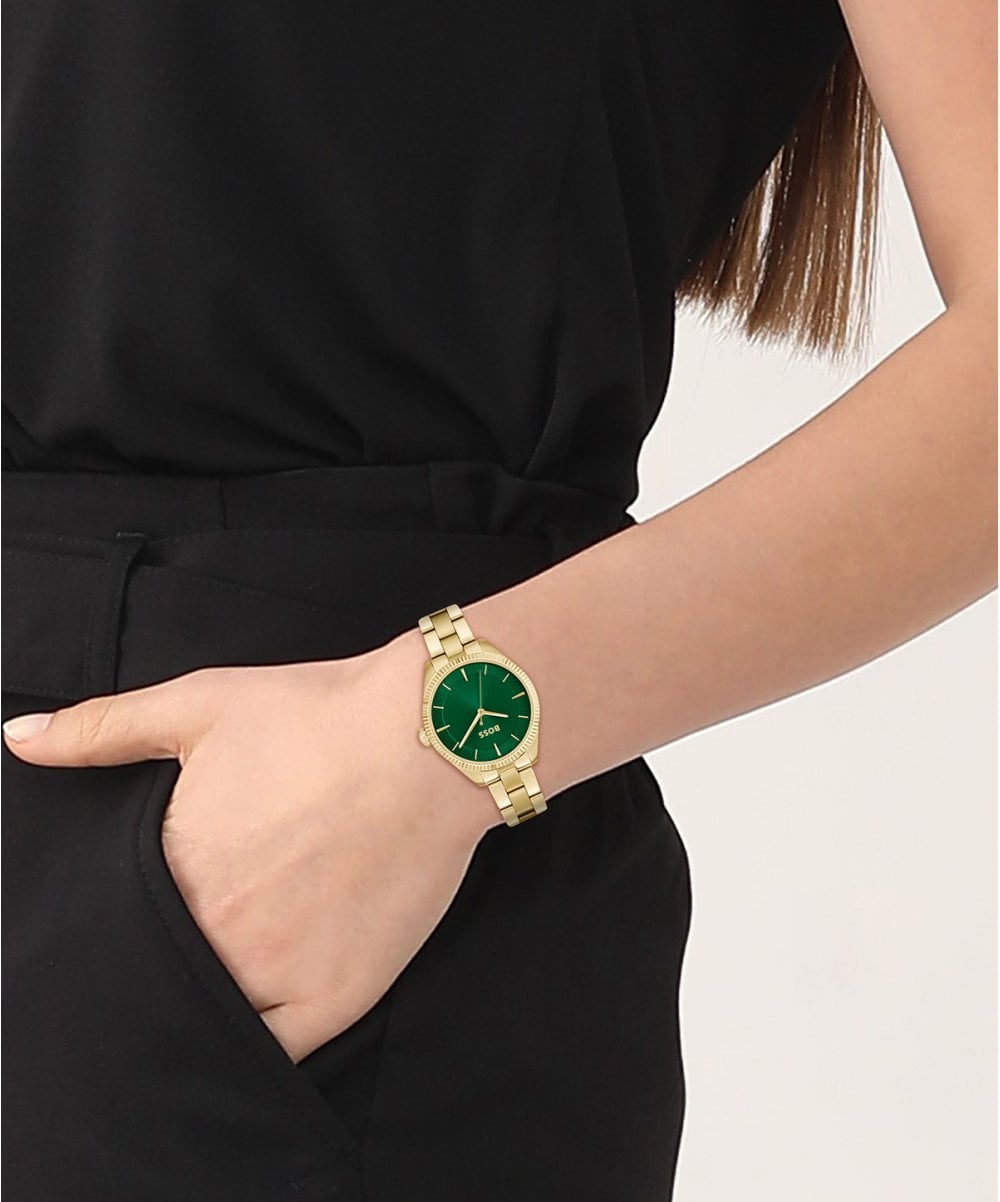 BOSS Sage Gold Tone Ladies Bracelet Watch