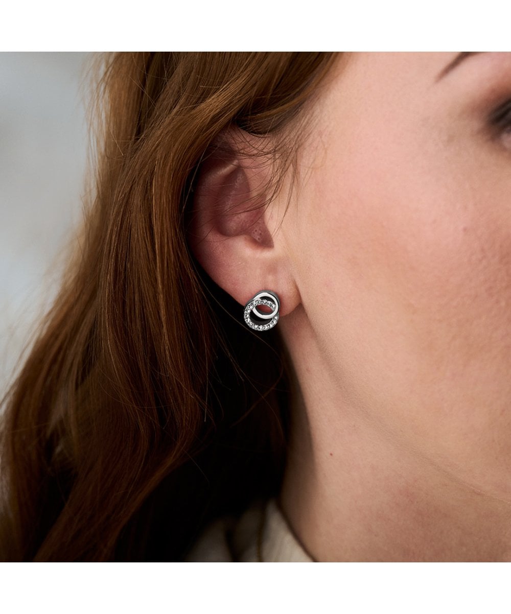 Olivia Burton Classic Interlink Drop Studs