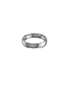 Platinum 5mm Classic Court Wedding Ring