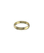 9ct Yellow Gold 4mm Classic Court Wedding Ring