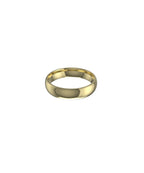 9ct Yellow Gold 5mm Classic Court Wedding Ring