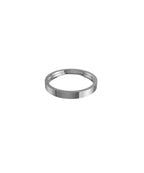 18ct White Gold 3mm Flat Court Wedding Ring