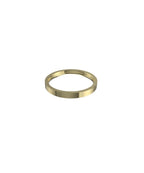 9ct Yellow Gold 2.5mm Flat Court Wedding Ring
