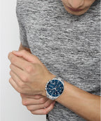 BOSS Admiral Blue Dial Gents Bracelet Watch