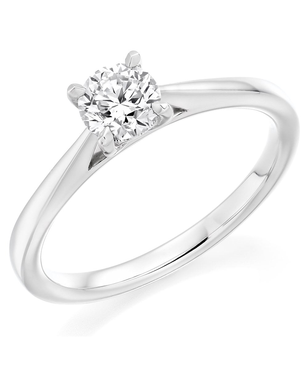 Platinum Diamond Solitaire Engagement Ring