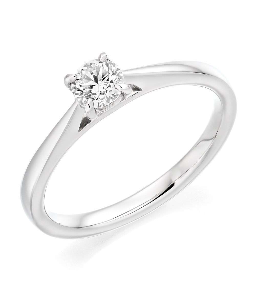 Platinum Diamond Solitaire Engagement Ring