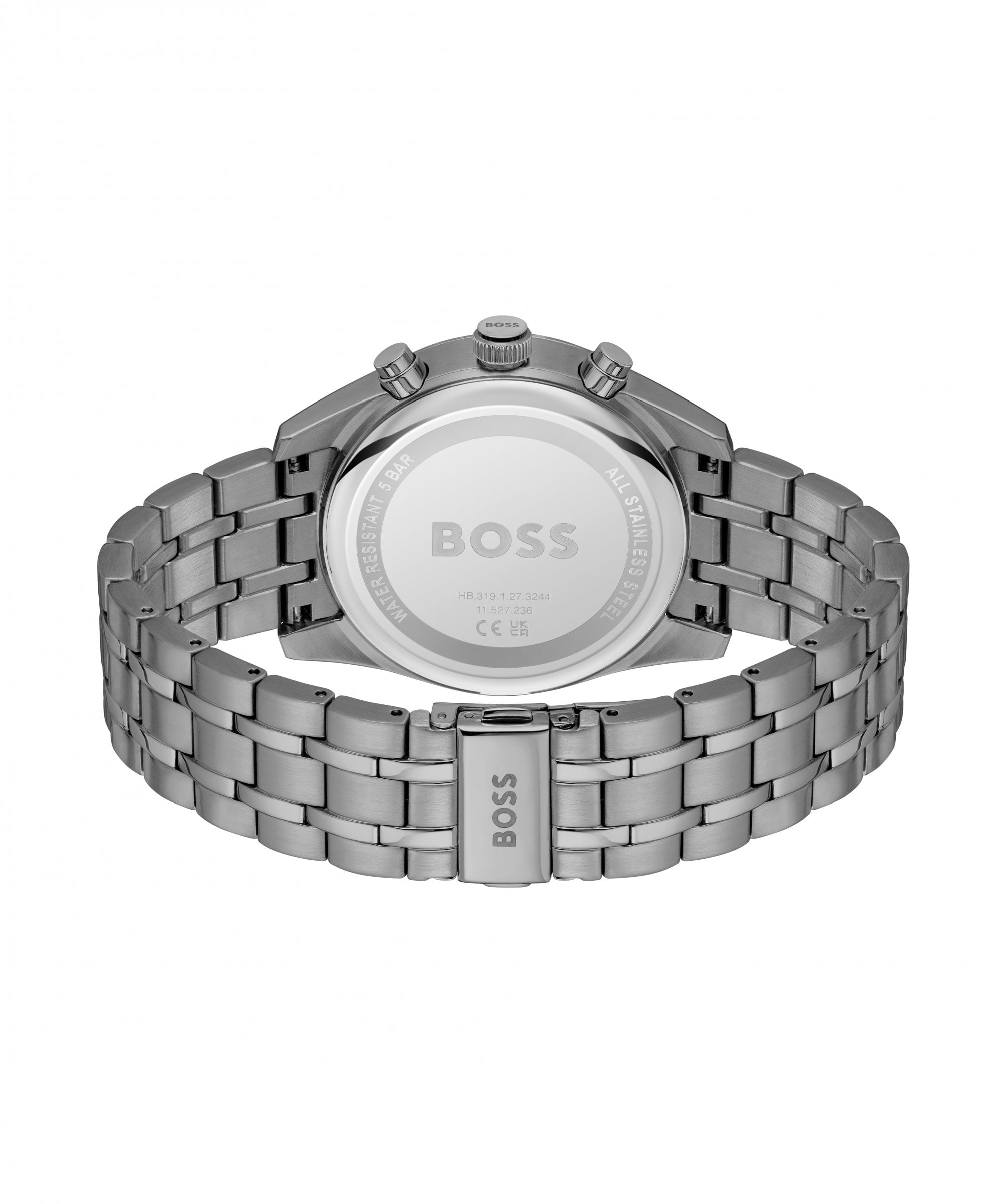 BOSS Skytraveller Grey Gents Bracelet Watch