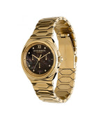 Olivia Burton Sports Luxe Lustre Black & Gold Bracelet Watch