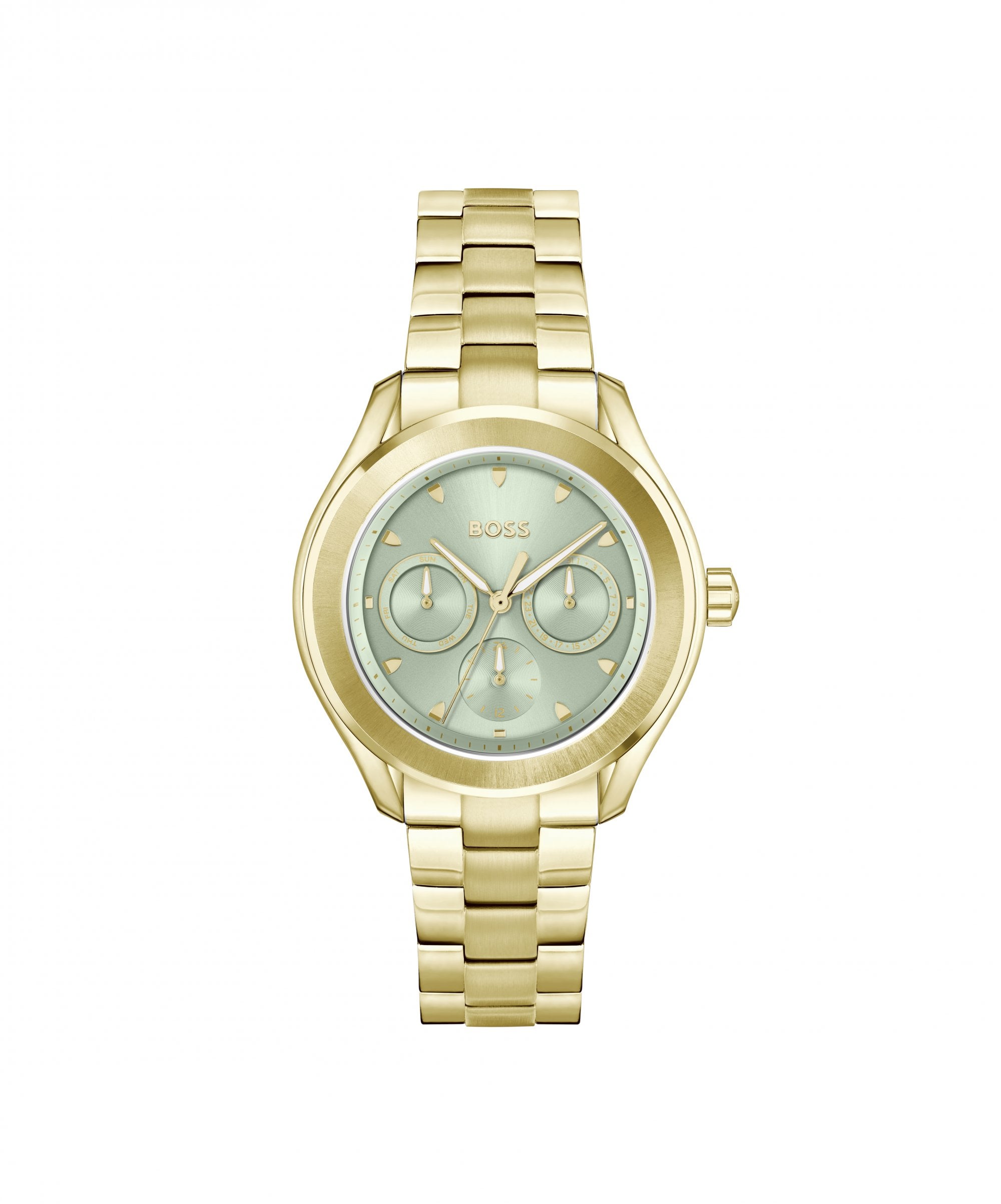 BOSS Lida Gold Plated Ladies Bracelet Watch