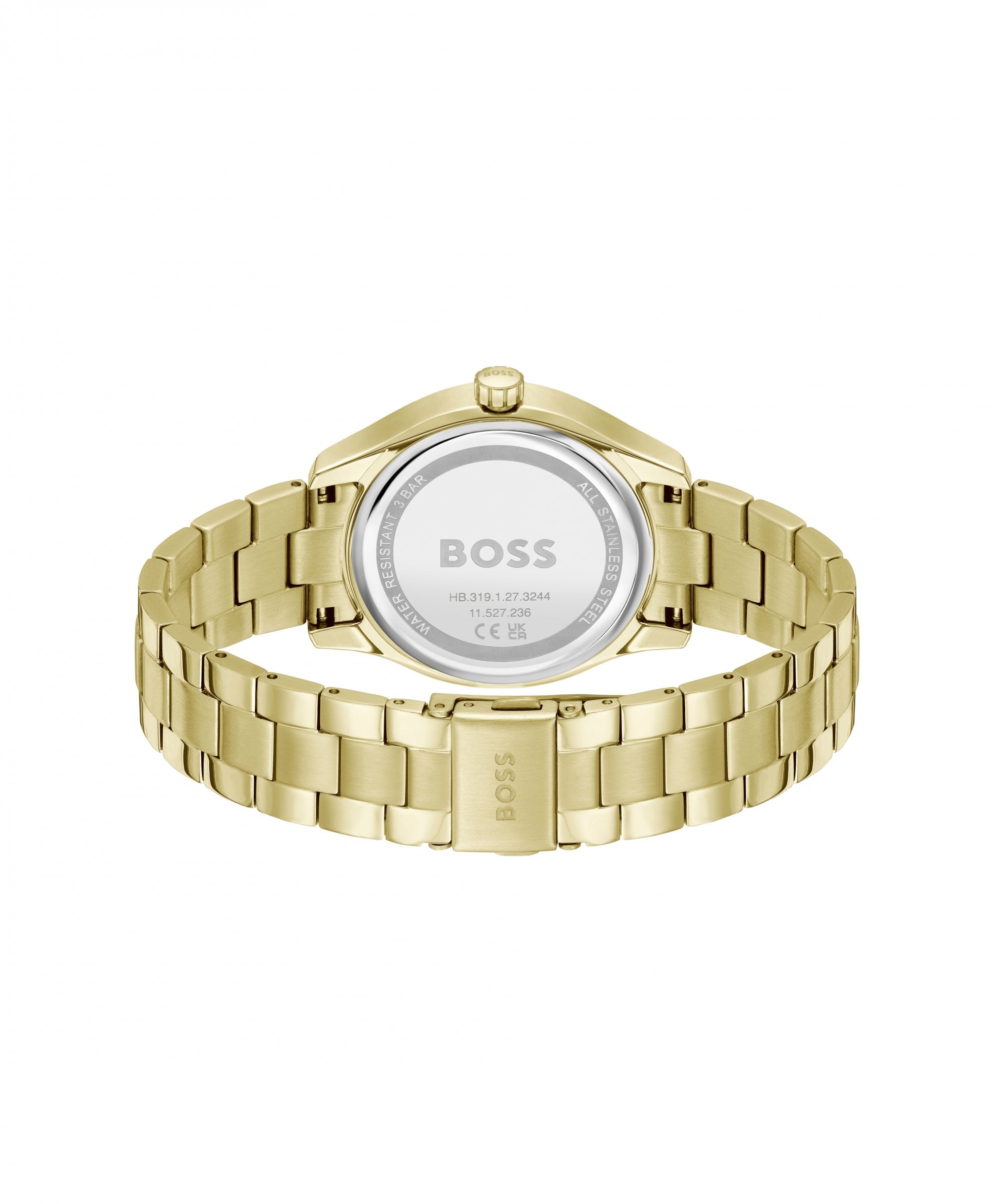BOSS Lida Gold Plated Ladies Bracelet Watch