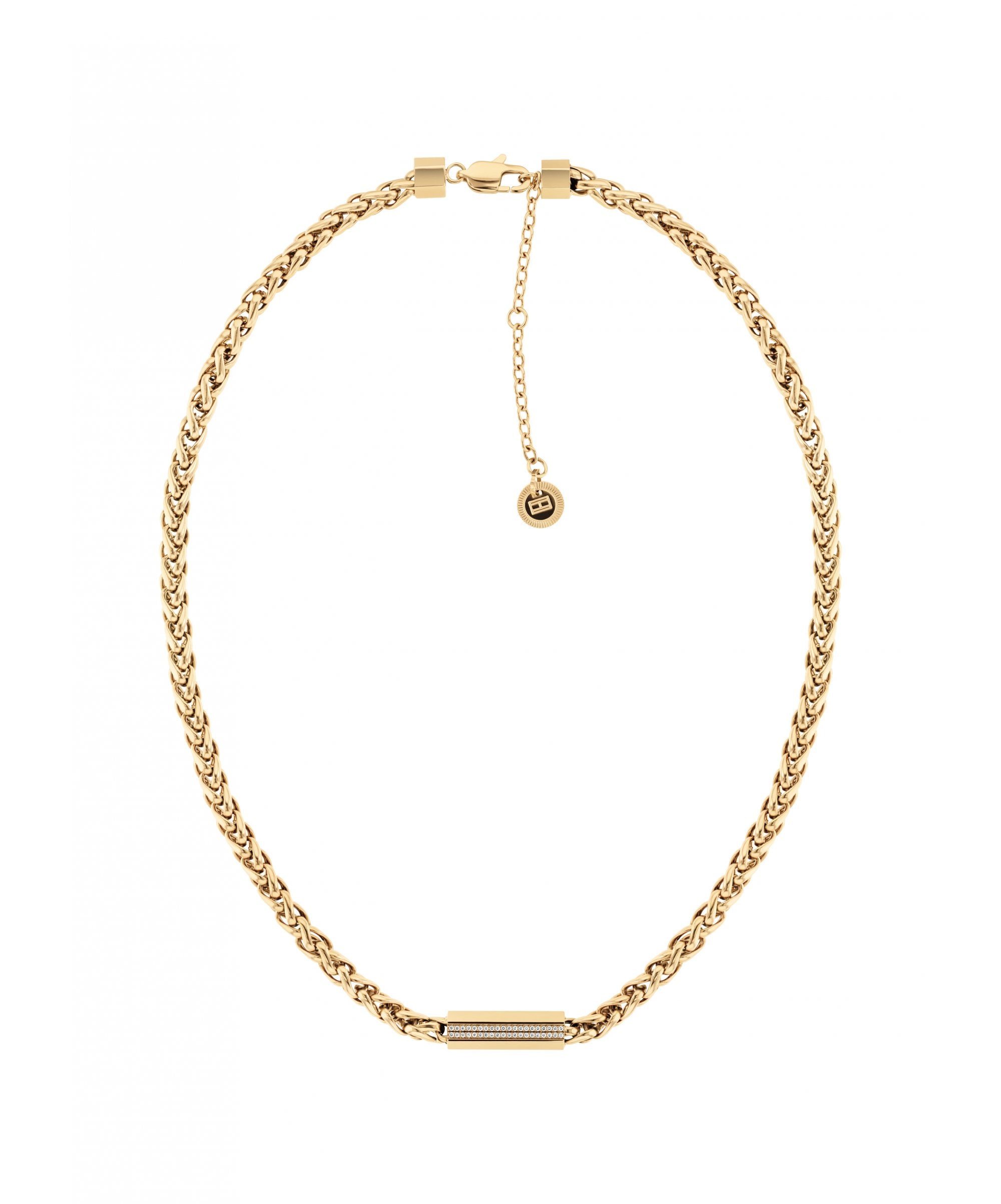 Tommy Hilfiger Snake Gold Plated Ladies Chain Necklace
