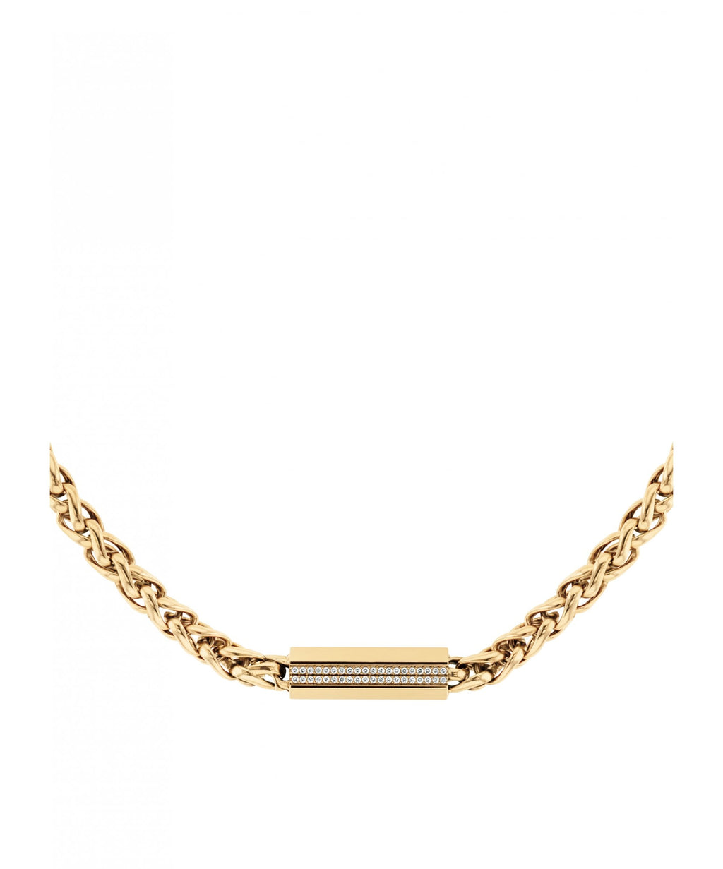 Tommy Hilfiger Snake Gold Plated Ladies Chain Necklace