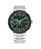 Tommy Hilfiger Lorenzo Black & Green Gents Bracelet Watch