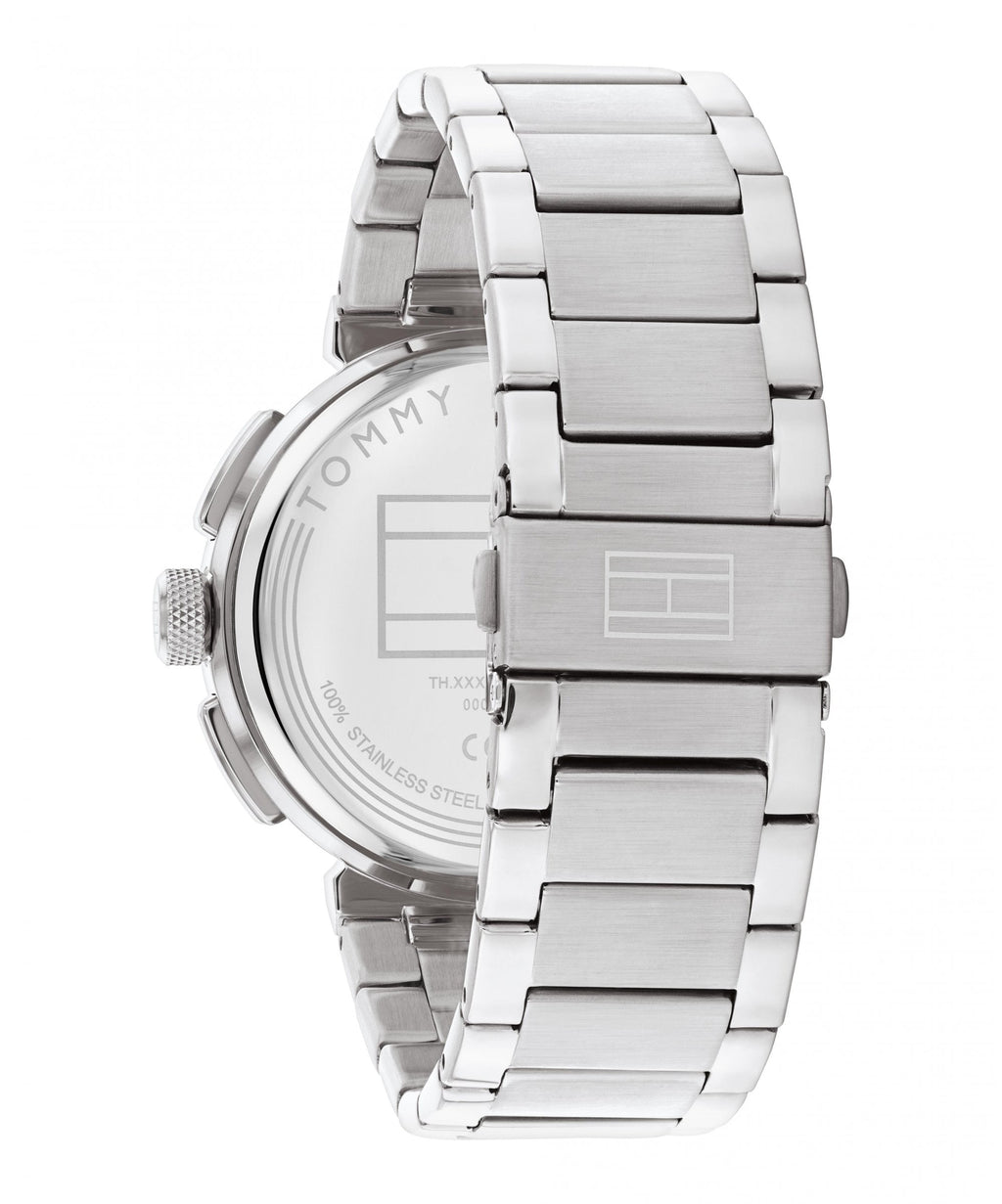 Tommy Hilfiger Lorenzo Black & Green Gents Bracelet Watch