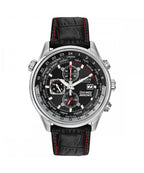 Citizen Eco-Drive Gents Red Arrows Chronograph Leather Strap Watch