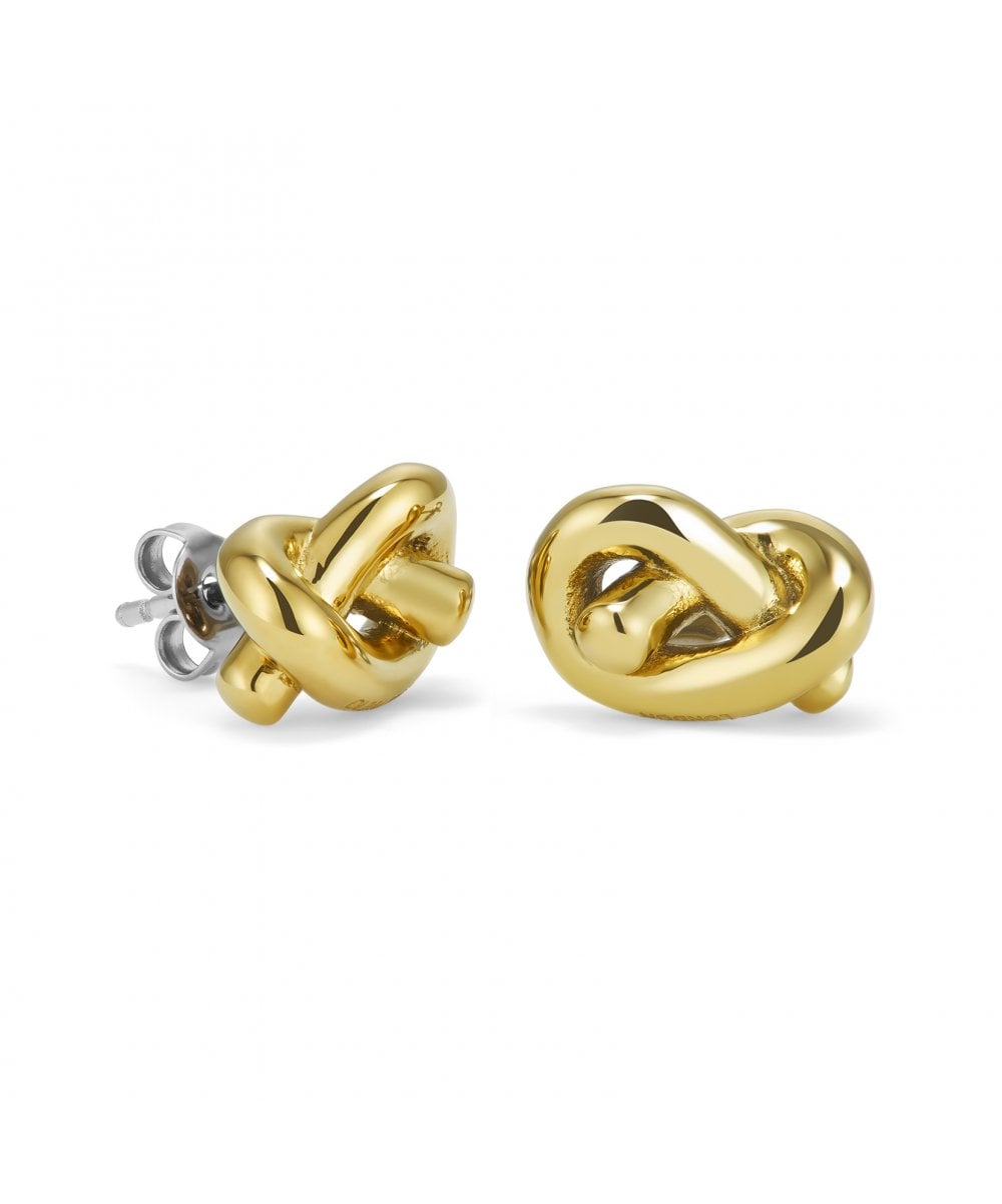 Olivia Burton Lovers Knot Gold Plated Earrings