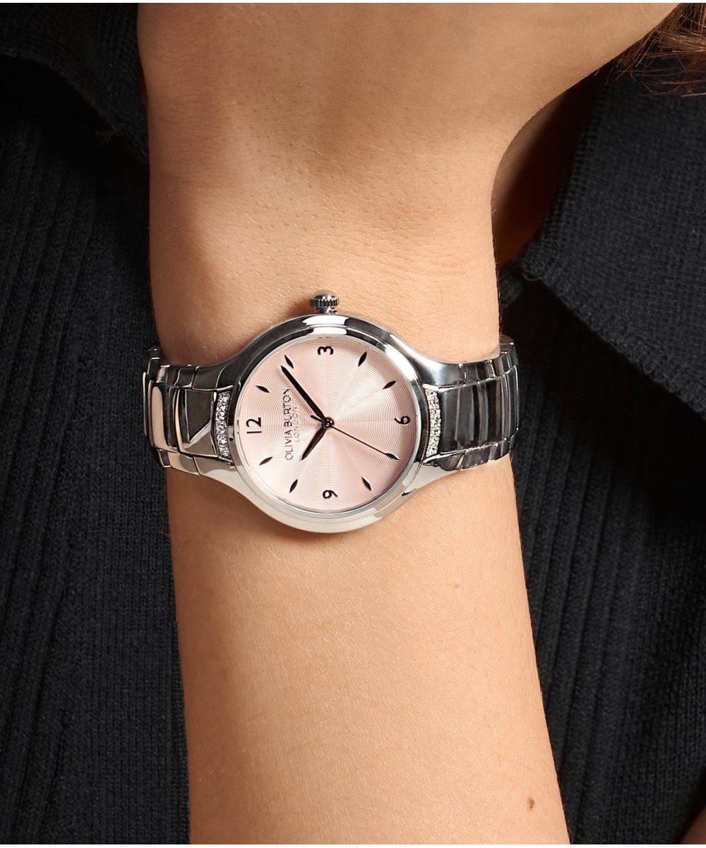 Olivia Burton Lea Light Blush Bracelet Watch