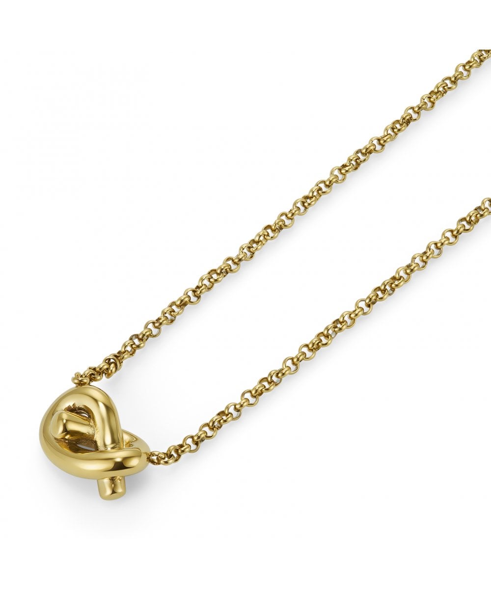 Olivia Burton Lovers Knot Gold Plated Necklace