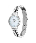 Olivia Burton Classics White & Silver Bracelet Watch