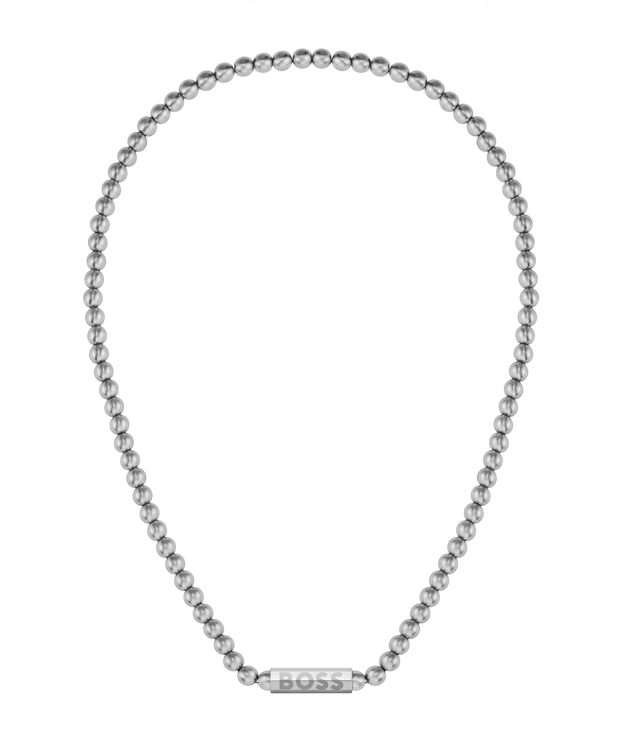 BOSS Chain Sphere Metal Gents Necklace