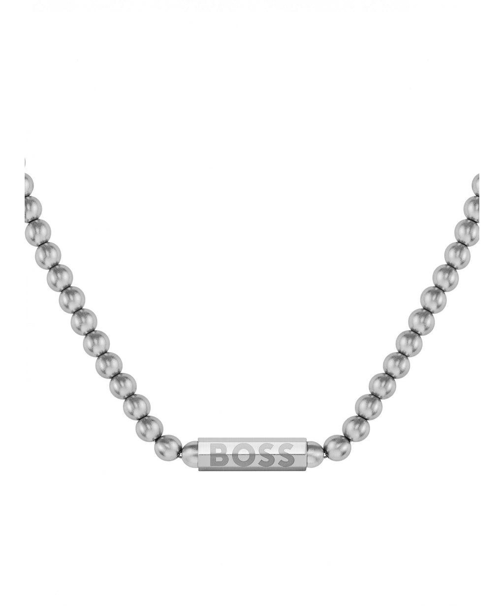 BOSS Chain Sphere Metal Gents Necklace