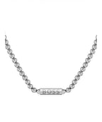 BOSS Chain Sphere Metal Gents Necklace