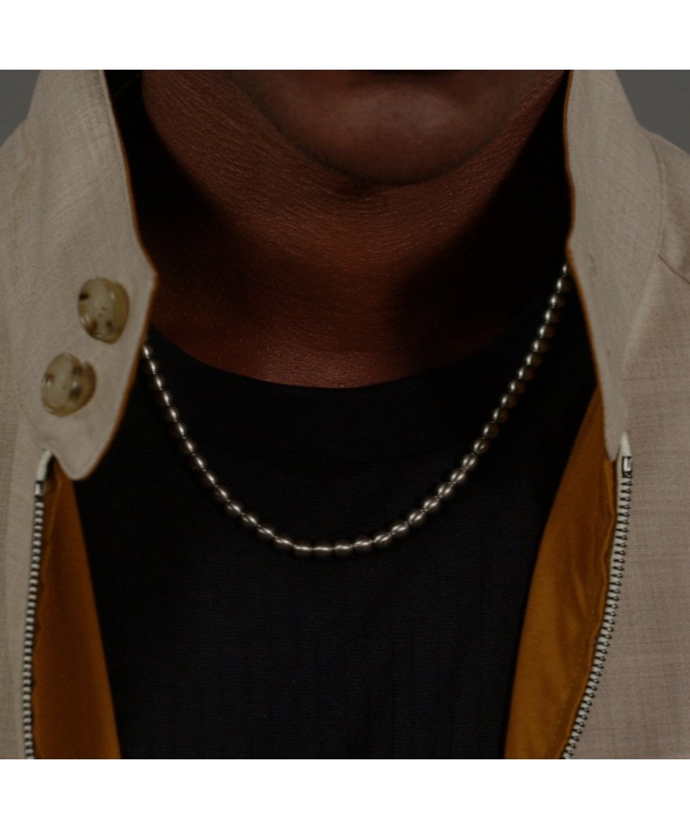 BOSS Chain Sphere Metal Gents Necklace