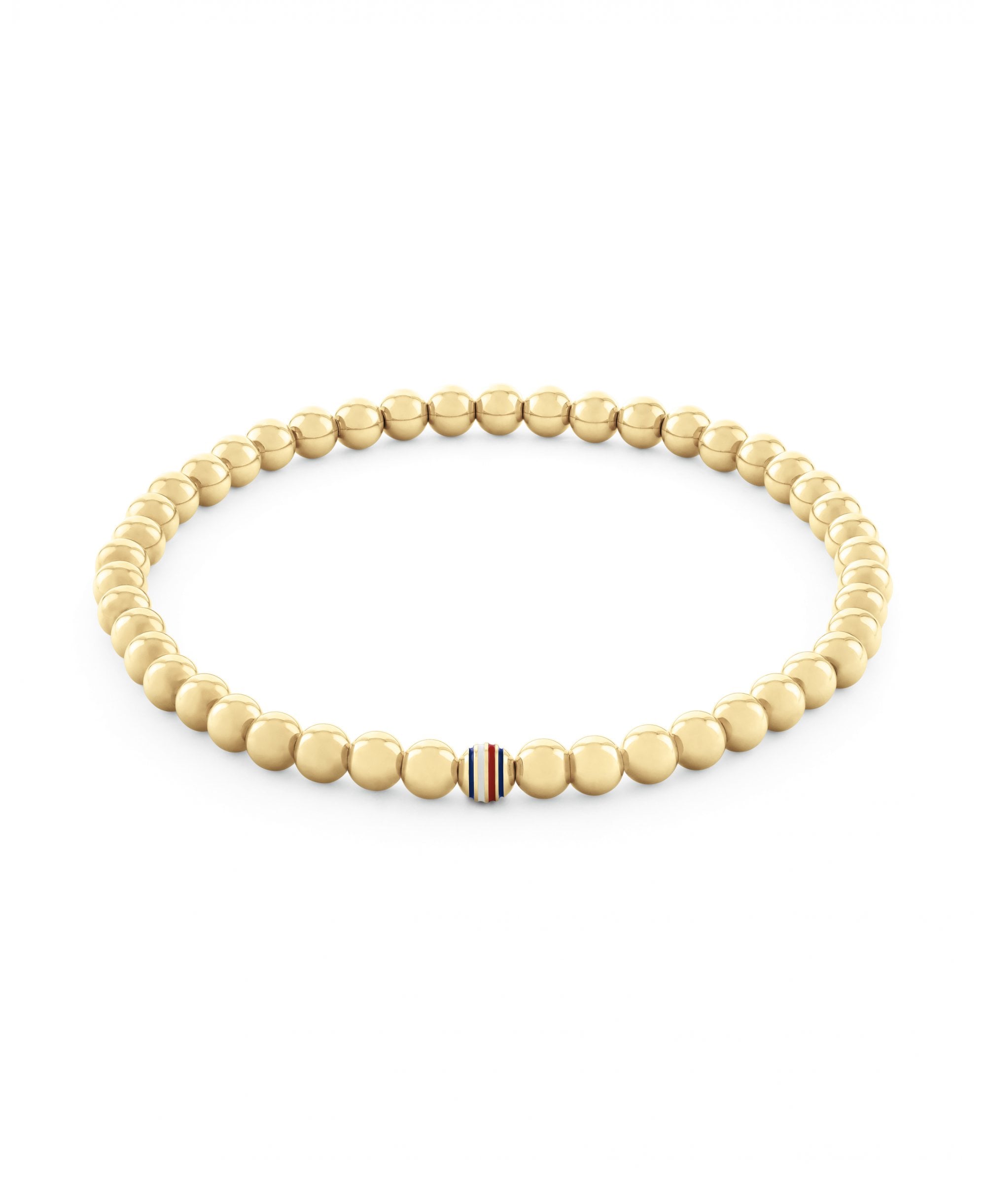 Tommy Hilfiger Metal Beads Gold Plated Ladies Bracelet