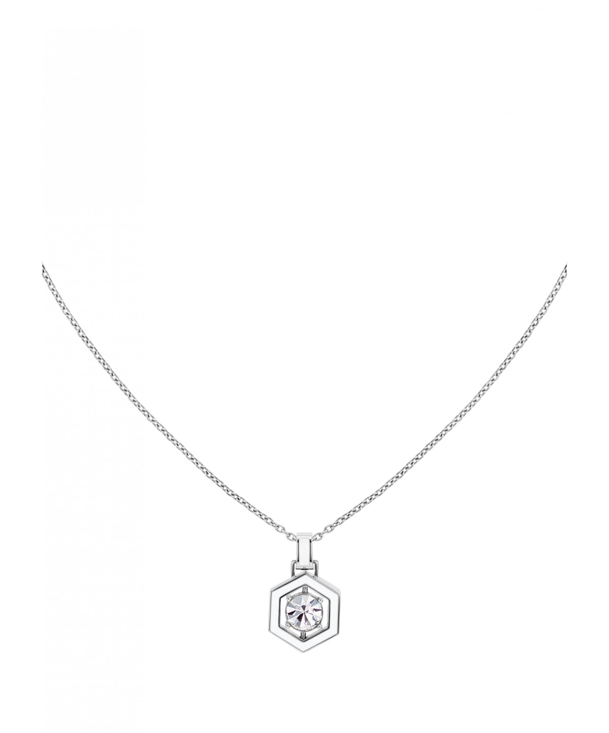 Tommy Hilfiger Geometric Crystal Ladies Necklace