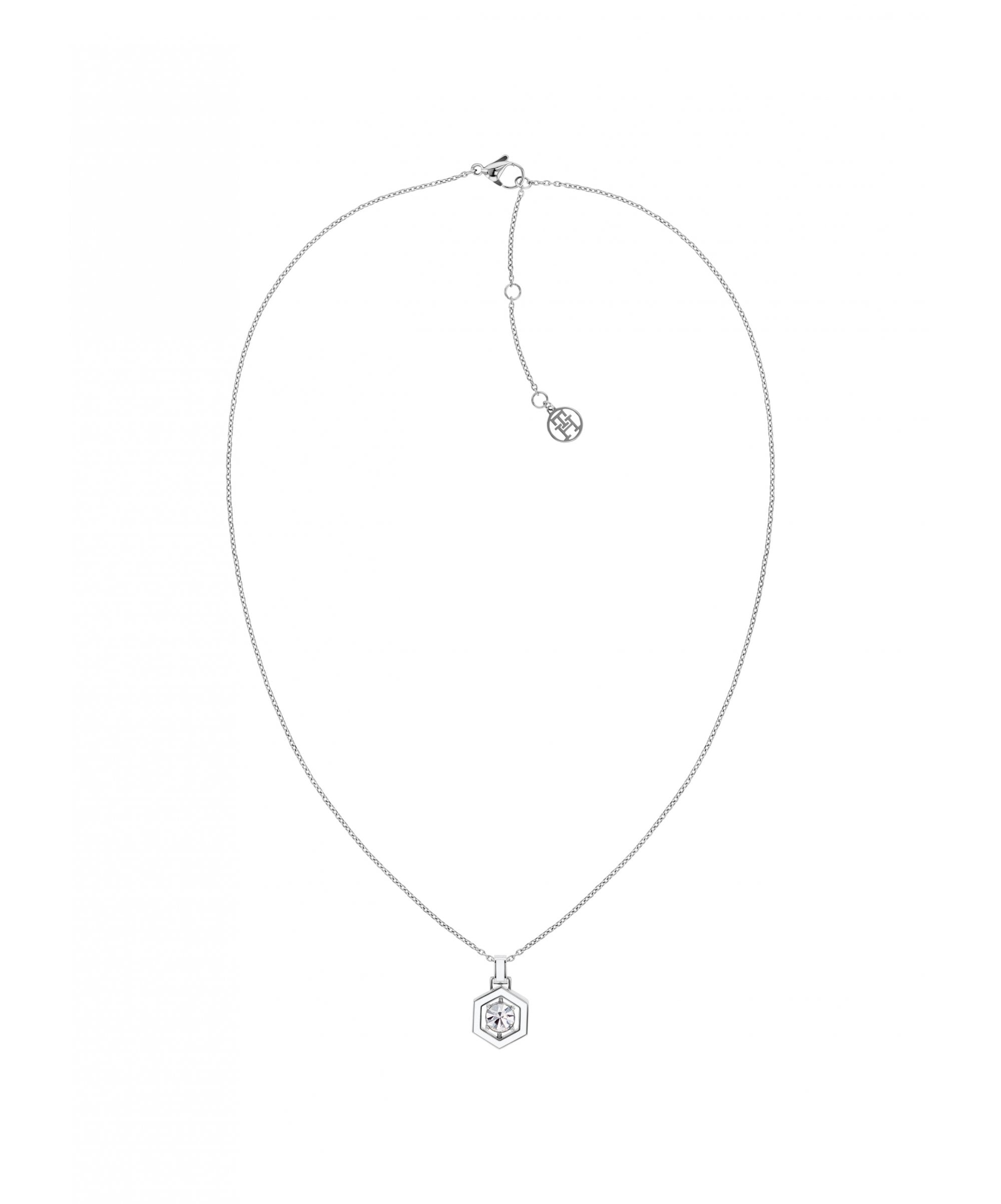 Tommy Hilfiger Geometric Crystal Ladies Necklace