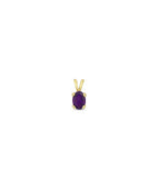 9ct Gold Amethyst Pendant