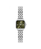 Grosvenor Mini Sage Green & Silver Bracelet Watch