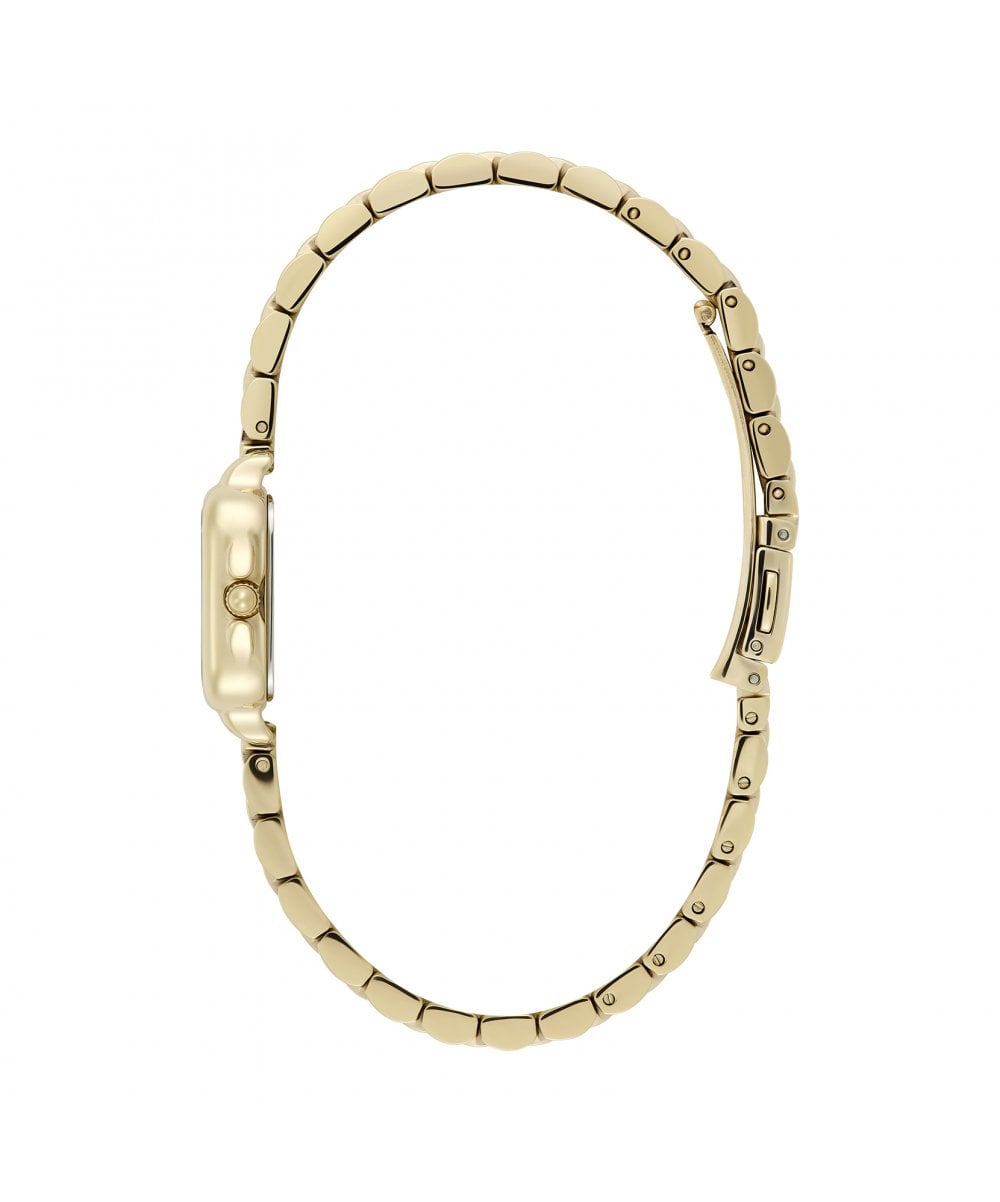 Grosvenor Mini Sage Ivory & Gold Bracelet Watch