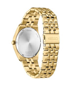 Citizen Eco-Drive Gold Plated Gents Bracelet Watch