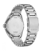 Citizen Eco-Drive Gents Blue & Silver Bracelet Watch