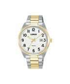 Lorus Two Tone Gents Bracelet Watch - RH912RX9