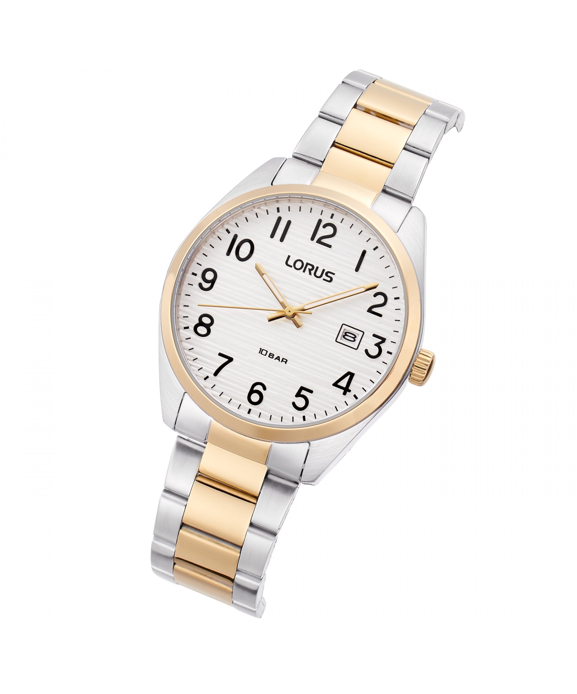 Lorus Two Tone Gents Bracelet Watch - RH912RX9