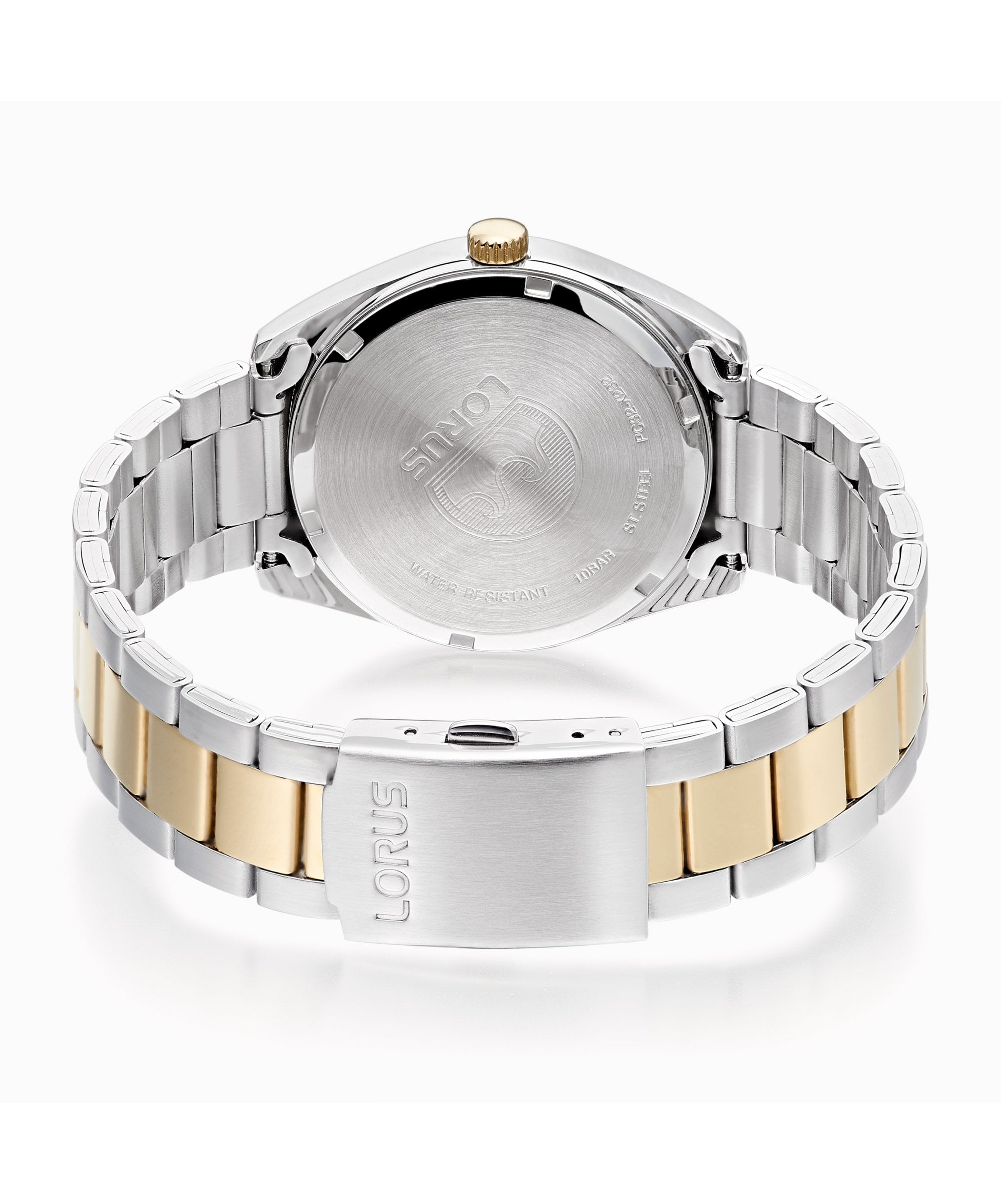 Lorus Two Tone Gents Bracelet Watch - RH912RX9