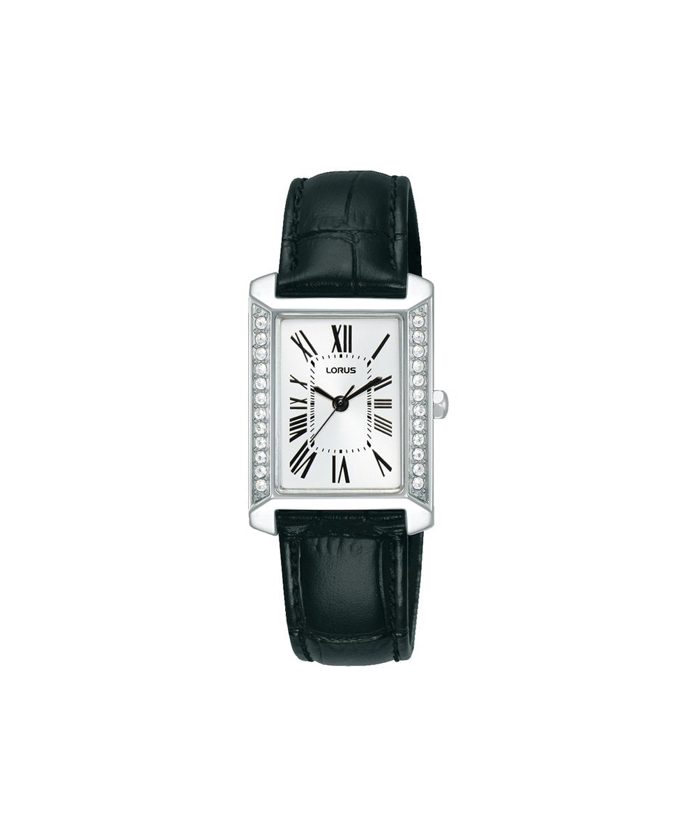 Lorus Ladies Dress Leather Strap Watch - RG241YX9