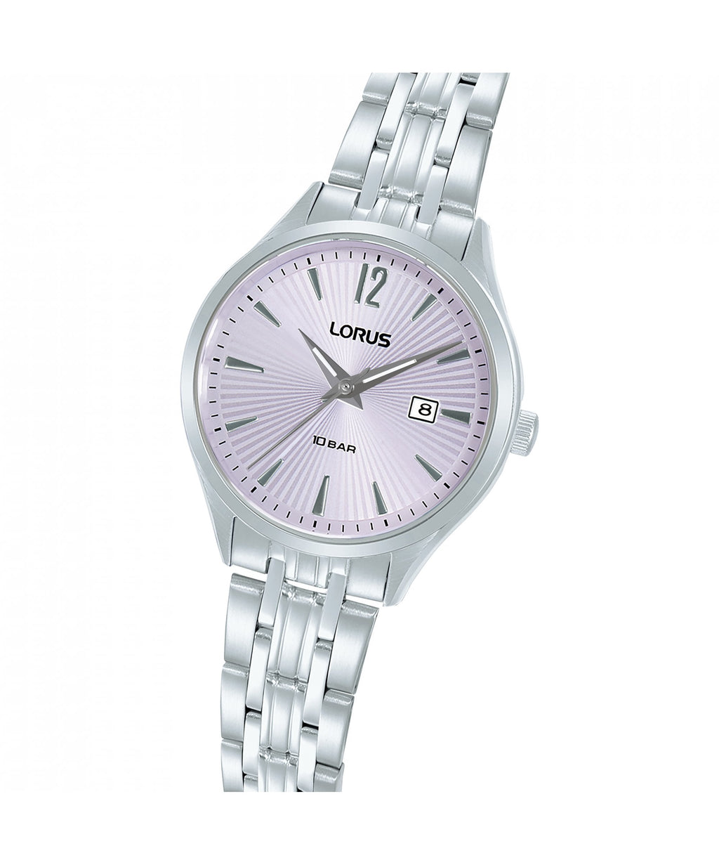Lorus Lilac Dial Ladies Bracelet Watch - RJ299BX9