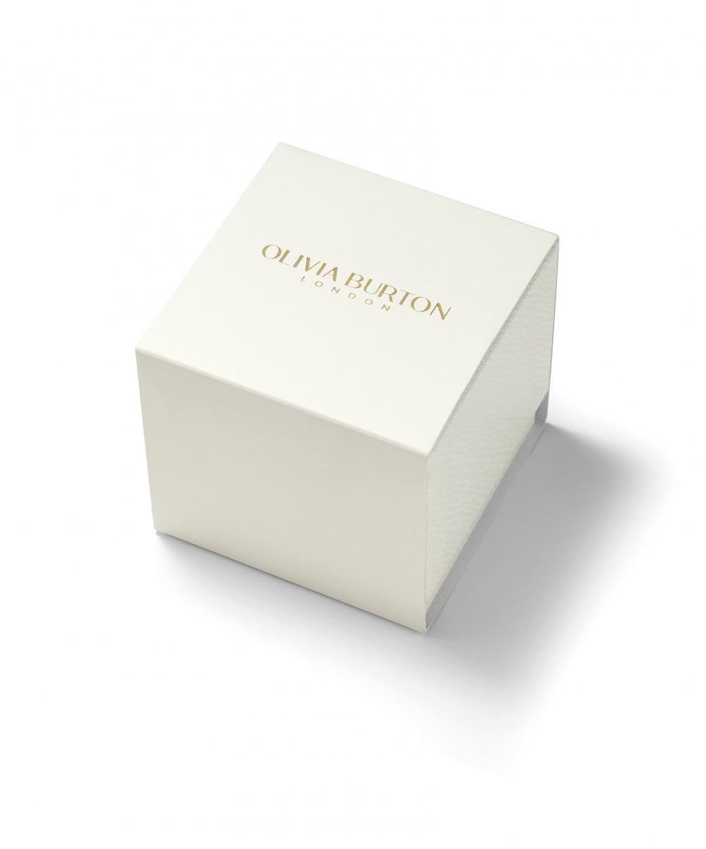 Olivia Burton Classics Mother Of Pearl Dial Gold Bracelet Watch