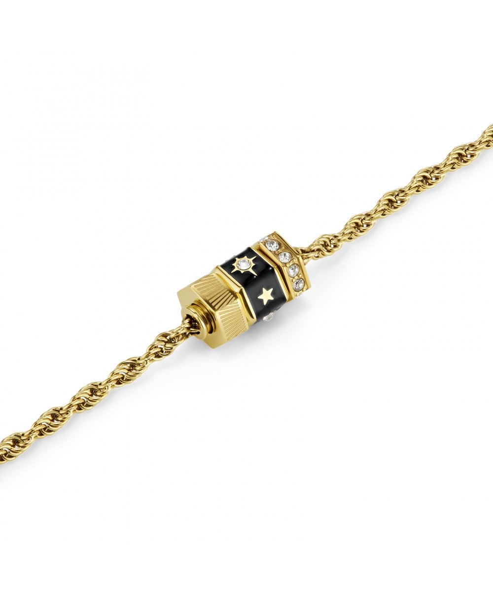 Olivia Burton Signature Bead Charm Gold Plated Bracelet