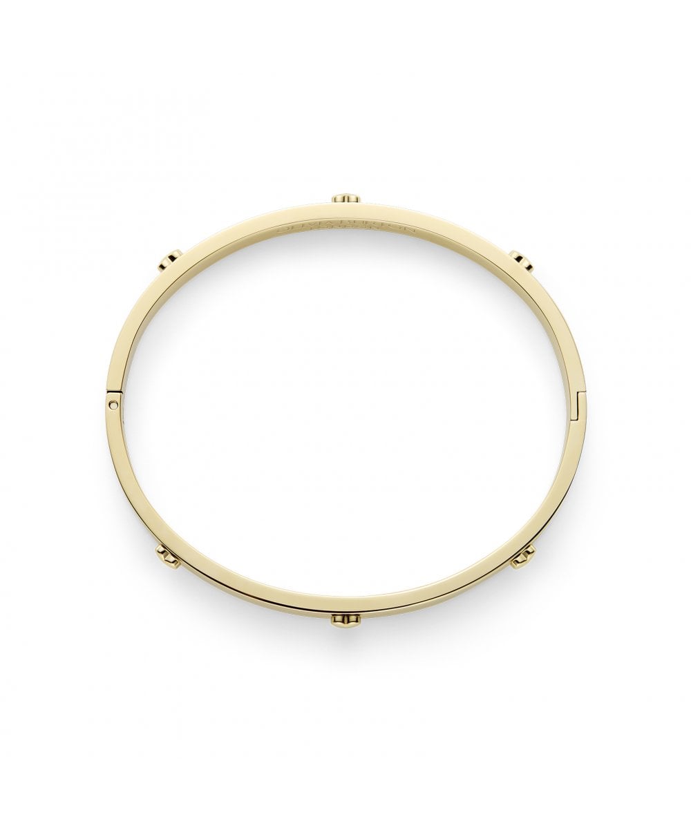 Olivia Burton Mini Heart Light Gold Plated Bangle
