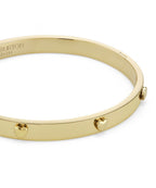 Olivia Burton Mini Heart Light Gold Plated Bangle