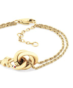 Tommy Hilfiger Nautical Knot Gold Plated Ladies Bracelet