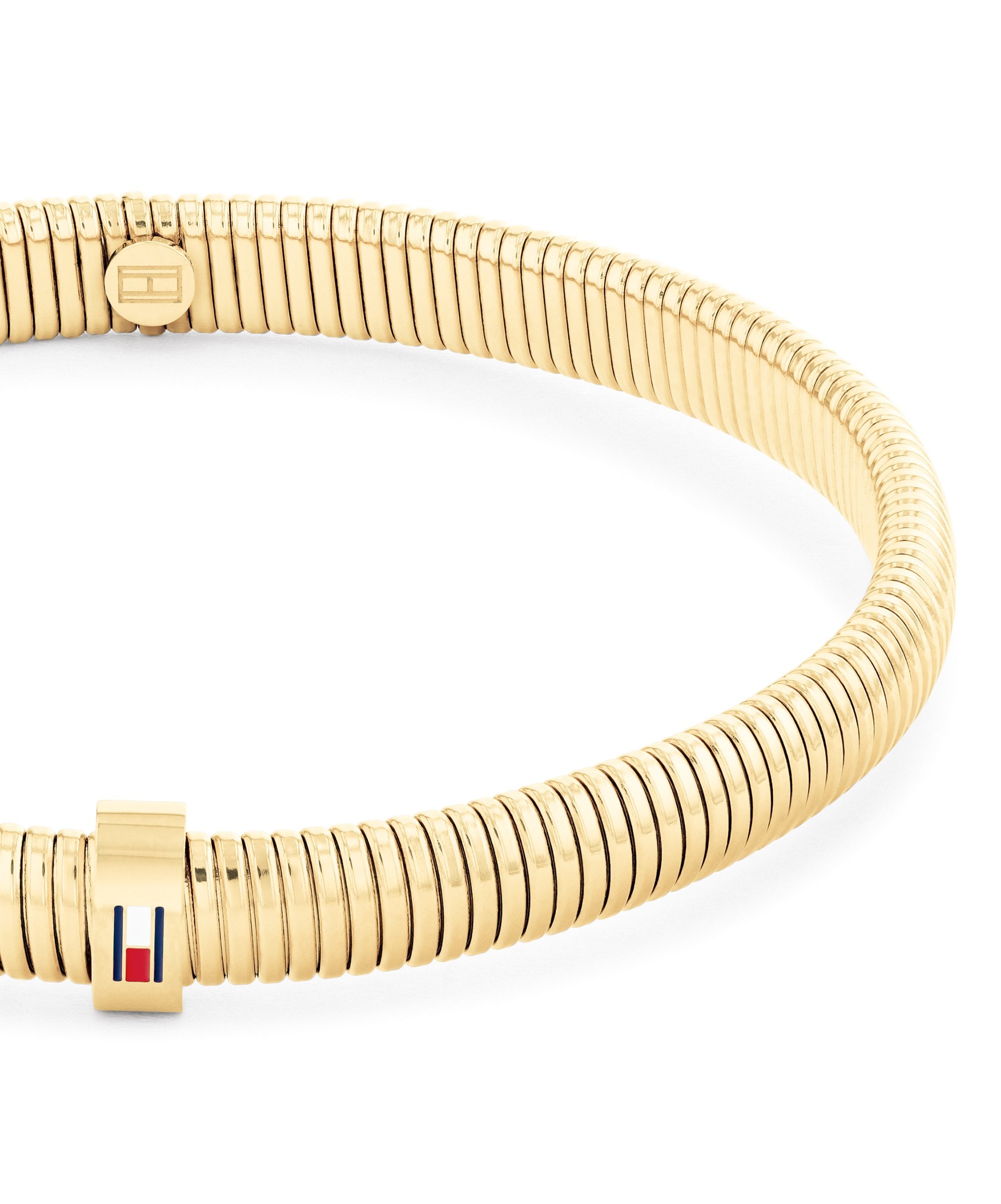 Tommy Hilfiger Stretch Gold Plated Ladies Bracelet