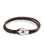 Tommy Hilfiger Bruce Brown Leather Gents Bracelet