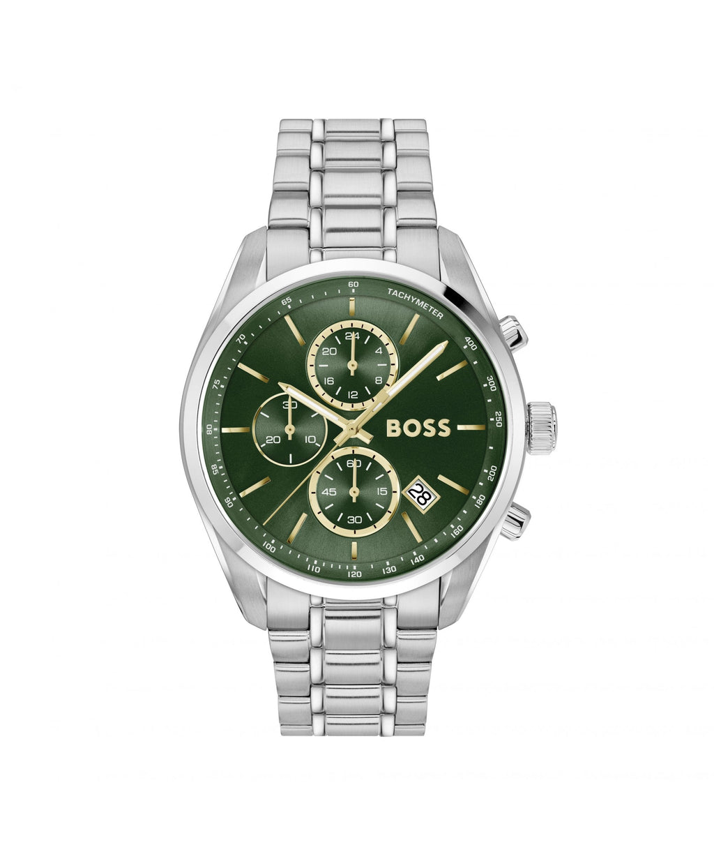 BOSS Grand Prix 44 Chronograph Gents Bracelet Watch