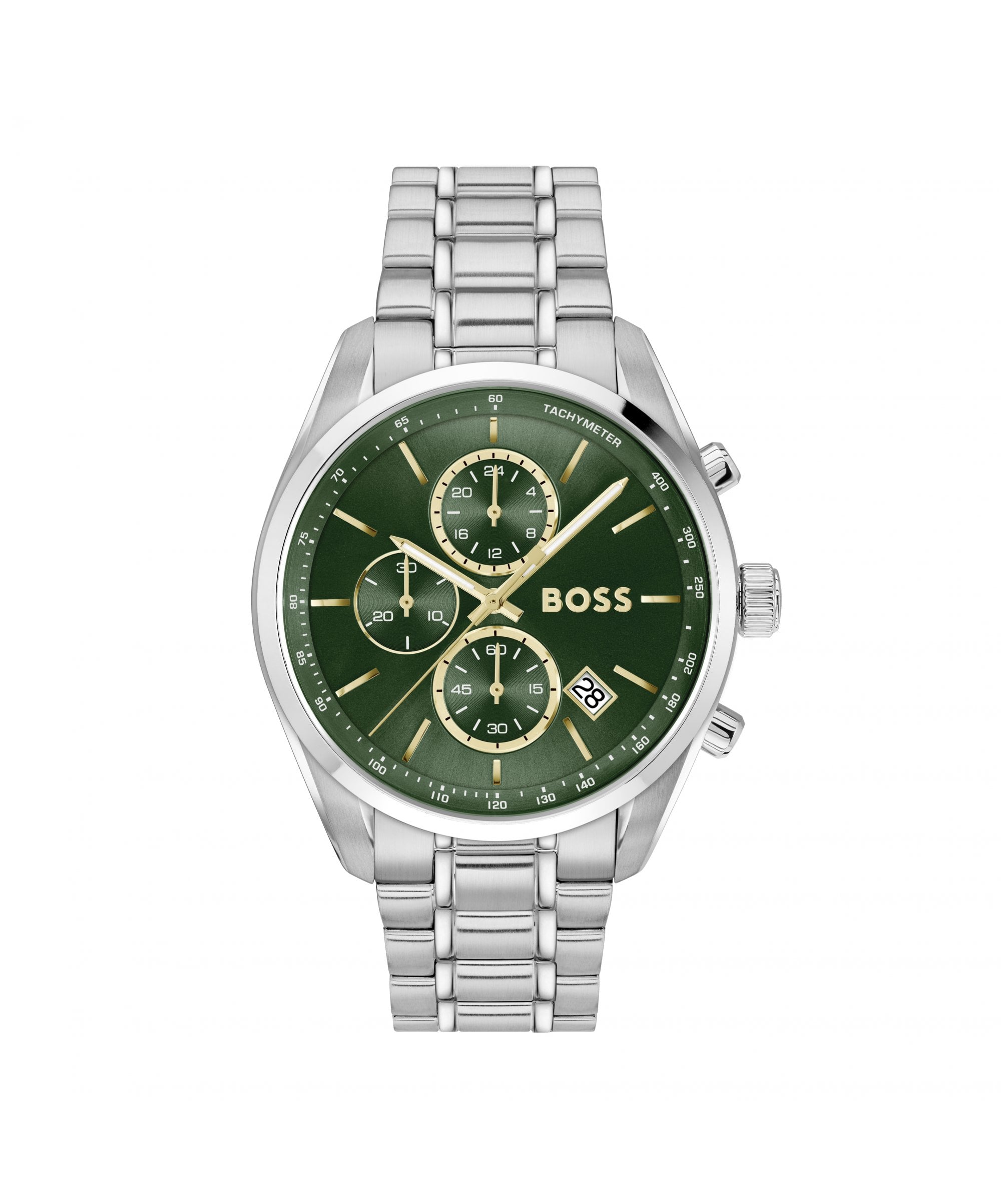 BOSS Grand Prix 44 Chronograph Gents Bracelet Watch