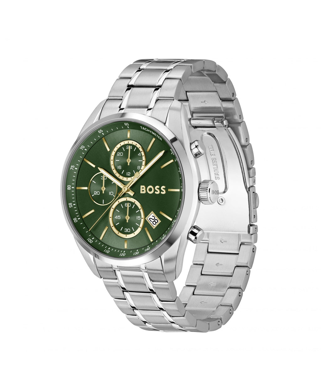 BOSS Grand Prix 44 Chronograph Gents Bracelet Watch